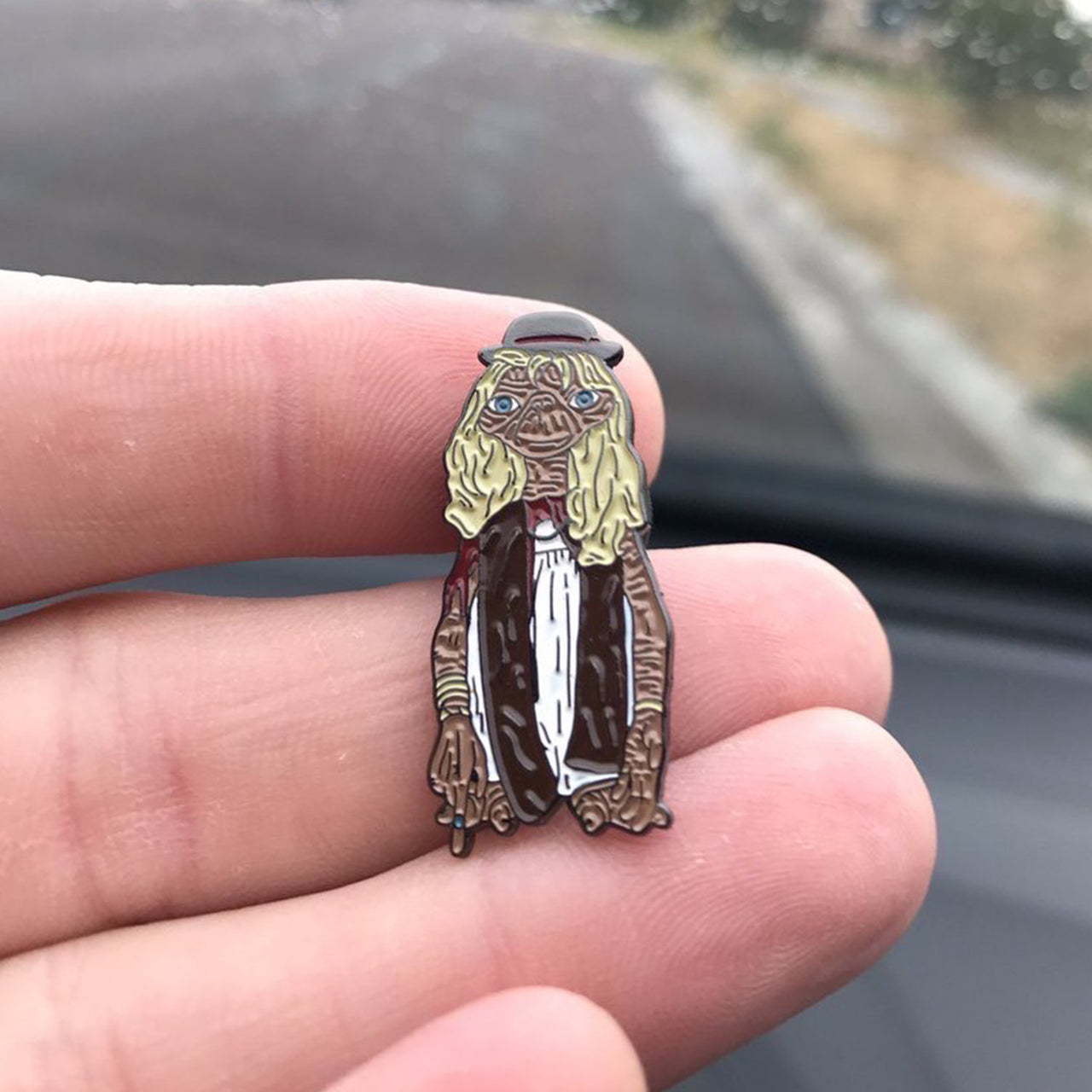 Dressed Up Extra-Terrestrial Pin
