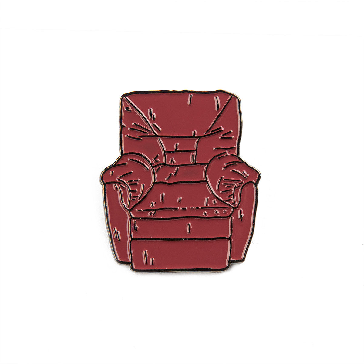Puffy Chair Enamel Pin