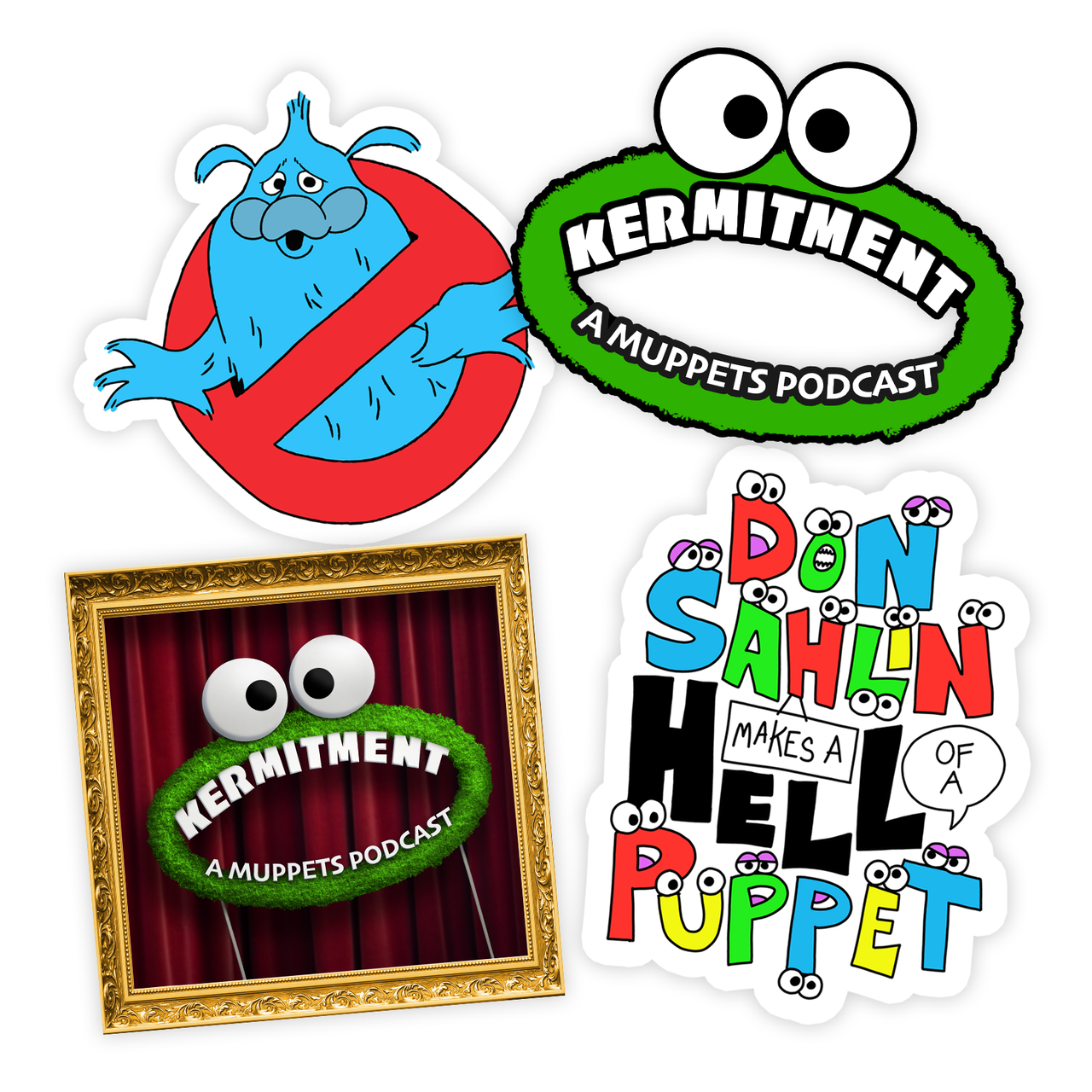Kermitment Sticker Set