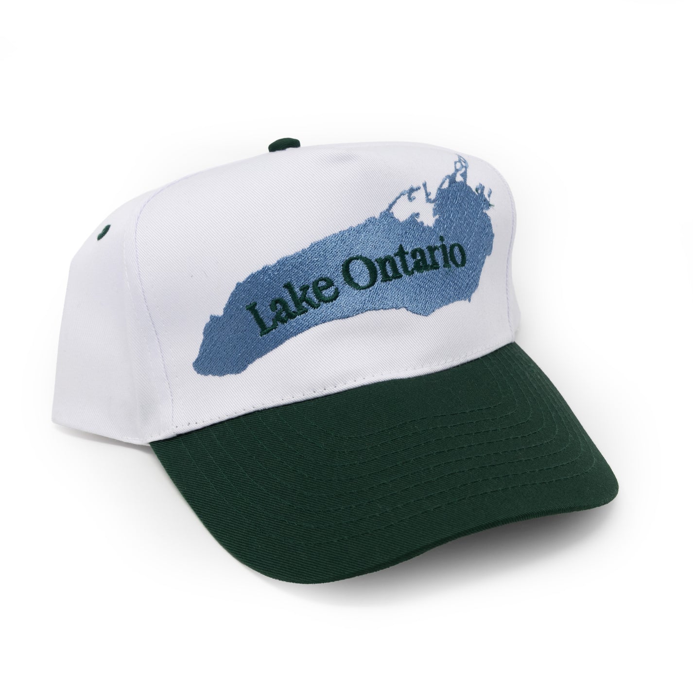 Lake Ontario Hat (White/Green)