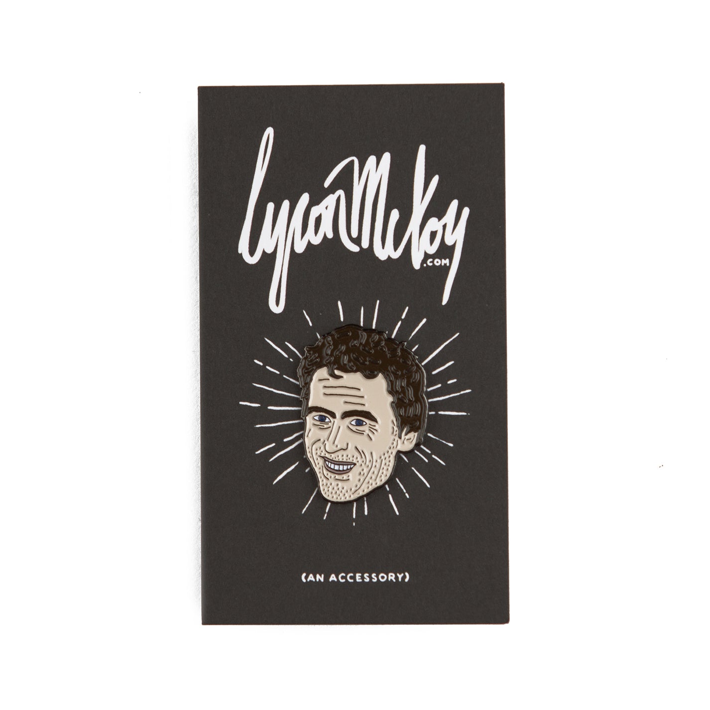 Bundy Enamel Pin