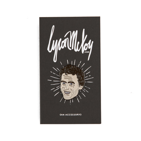 Bundy Enamel Pin