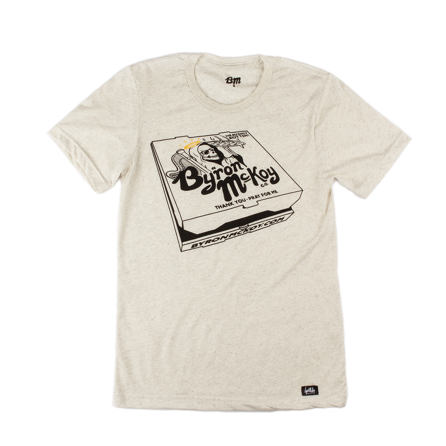 Pizza Box Shirt (Angel on Tri-Oat)