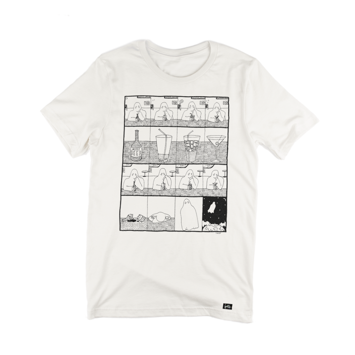 A Ghost Walks Into a Bar...Shirt