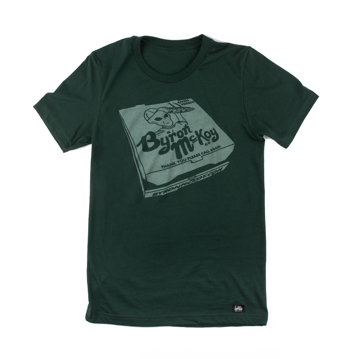 Pizza Box Shirt (Glow-in-the-Dark Alien)