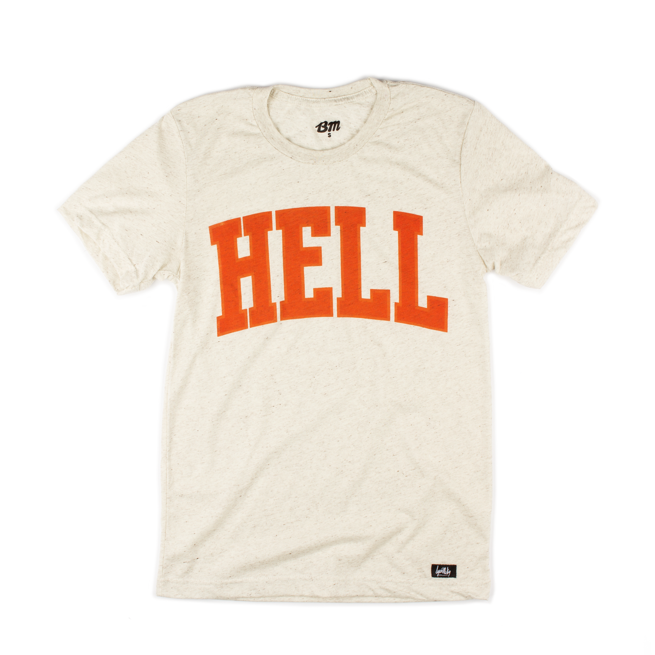 Hell Shirt (Oatmeal/Orange)