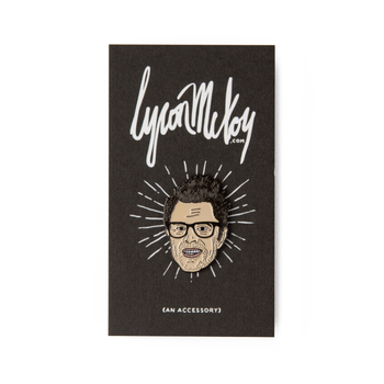 Johnny Knoxville Enamel Pin