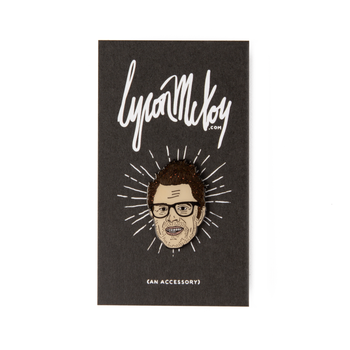 Johnny Knoxville Enamel Pin