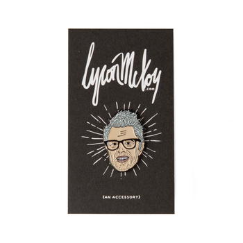 Johnny Knoxville Enamel Pin