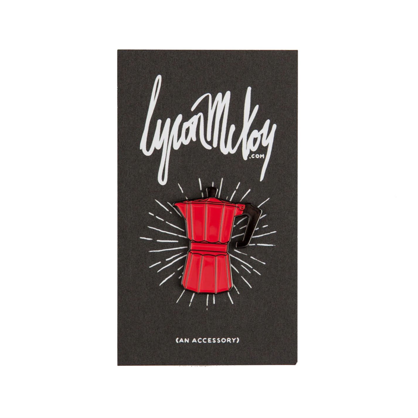 Percolator Enamel Pin
