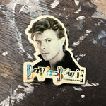 David Bowie "Glass Spider" World Tour Pin '87