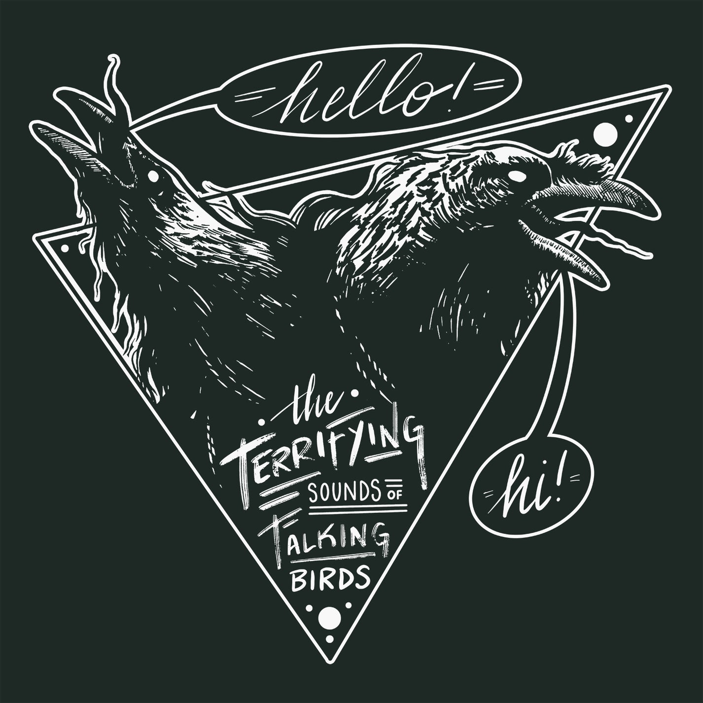 The Terrifying Sounds of Talking Birds Shirt (RIP)