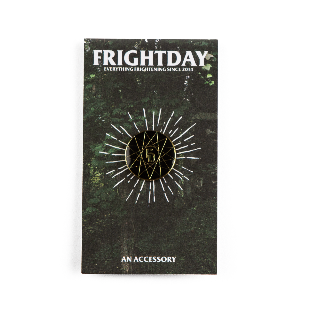 The Frightday Society Pin
