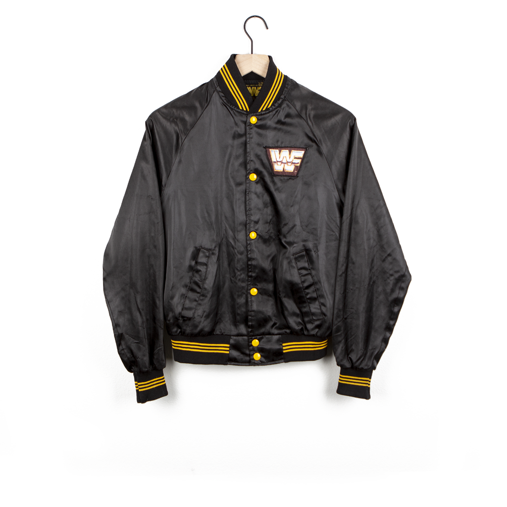 80s WWF Satin Jacket | Quiet Neighbor