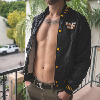 '80s WWF Satin Jacket