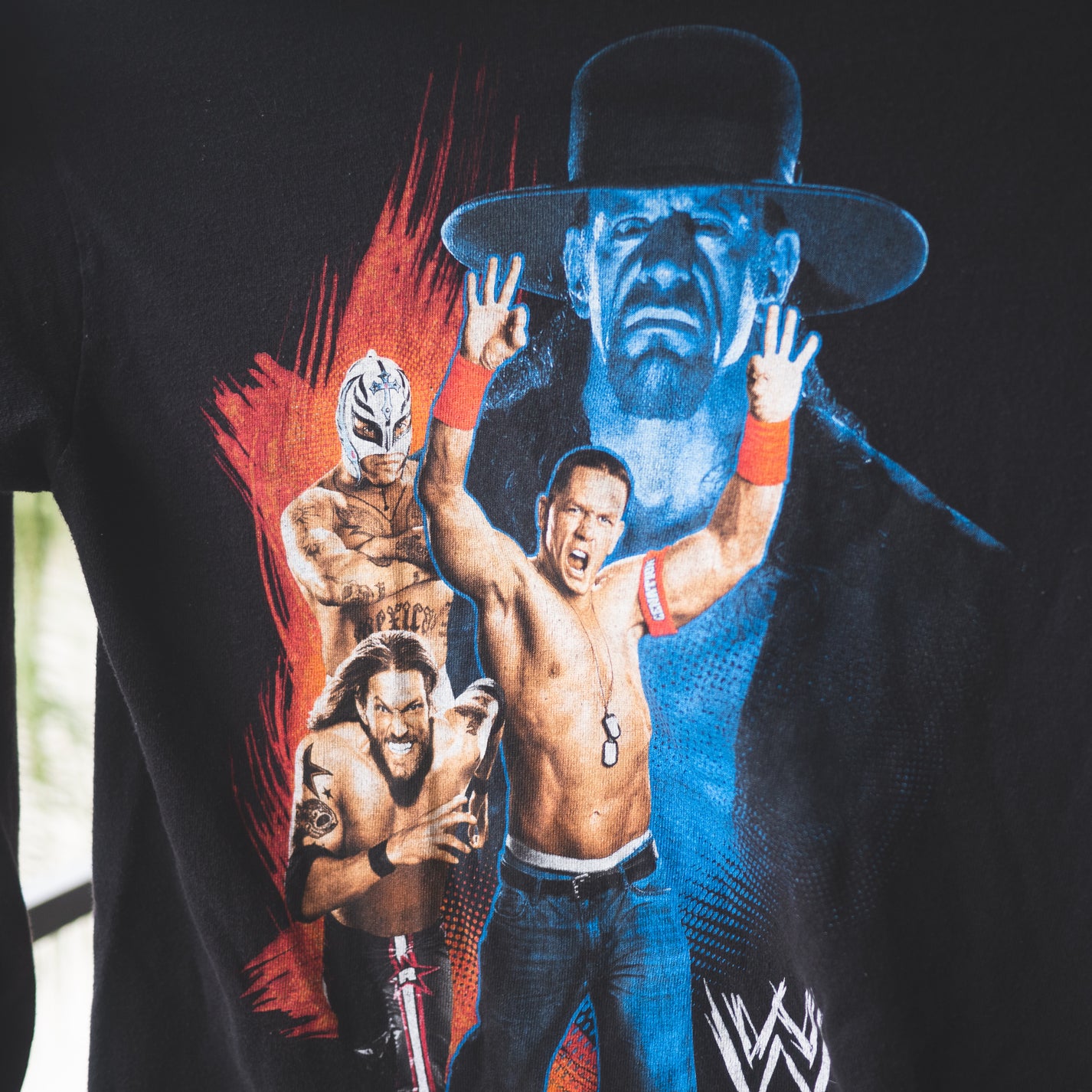 The Undertaker Hates Jean Shorts Long Sleeve