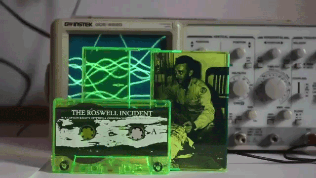 "The Roswell Incident: A Captain Kelly's Cryptids & Conspiracies Special Presentation" Cassette