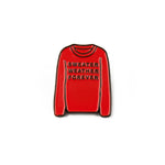 Sweater Weather Forever Enamel Pin (Vermilion)